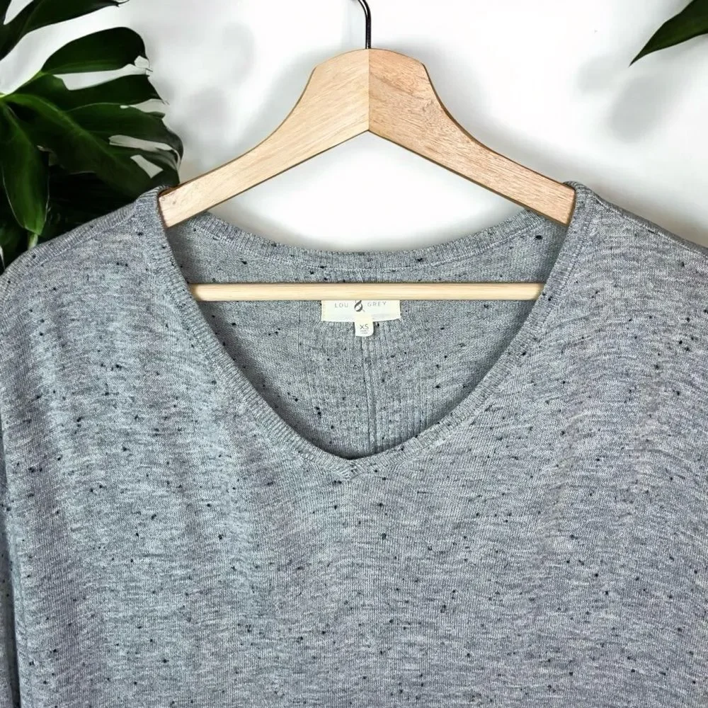 Lou & Grey Flecked Easygoing Oversized Tunic Sweater